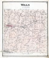 Wills Township, Campells Station, Washington, Easton, Elizabethtown, Gombor P.O., Guernsey County 1870